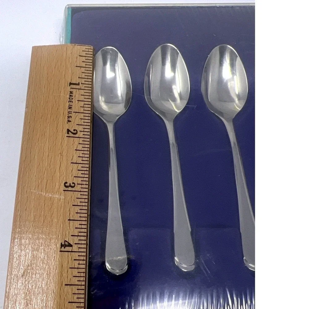 Zwilling J.A. Henckels Mocca Espresso Spoons Set of 6 NOS 02757-127 Rare Vintage
